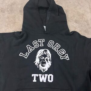 Bape Last Orgy Black Hoodie